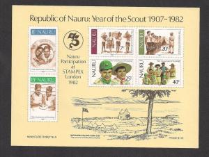 NAURU SC# 249a VF MNH 1982