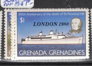 Grenada Grenadines Travels Rowland Hill SC 388-91 MNH (5fdf) 