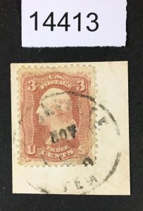 MOMEN: US STAMPS # 65 USED LOT #14413