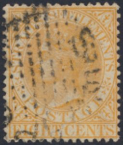 Straits Settlements    SC# 49 Used  see details & scans