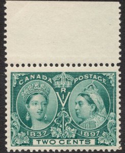 1897 Canada Sc# 52 - 2¢ Queen Victoria's Diamond Jubilee. MNH VF