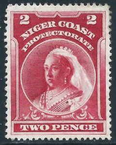 Niger Coast Protectorate, Sc #57, 2d MH