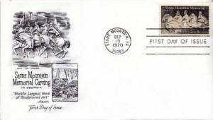 United States, First Day Cover, Georgia, Military Related