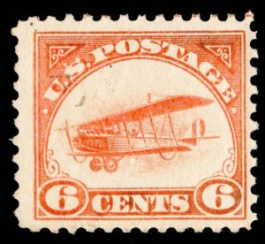 United States Scott C1 Mint never hinged with spot on gum.