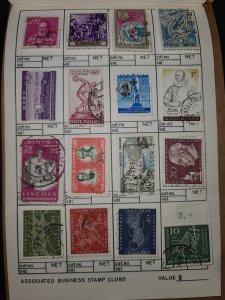 Dealer Stamp Approval Book Mixed Countries