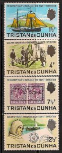 Tristan Da Cunha Sc#153-156 Shackleton-Rowett Expedit (1971) MH