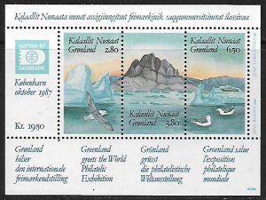 Greenland # 175 - Hafnia '87- SS - MNH.....{KZw}