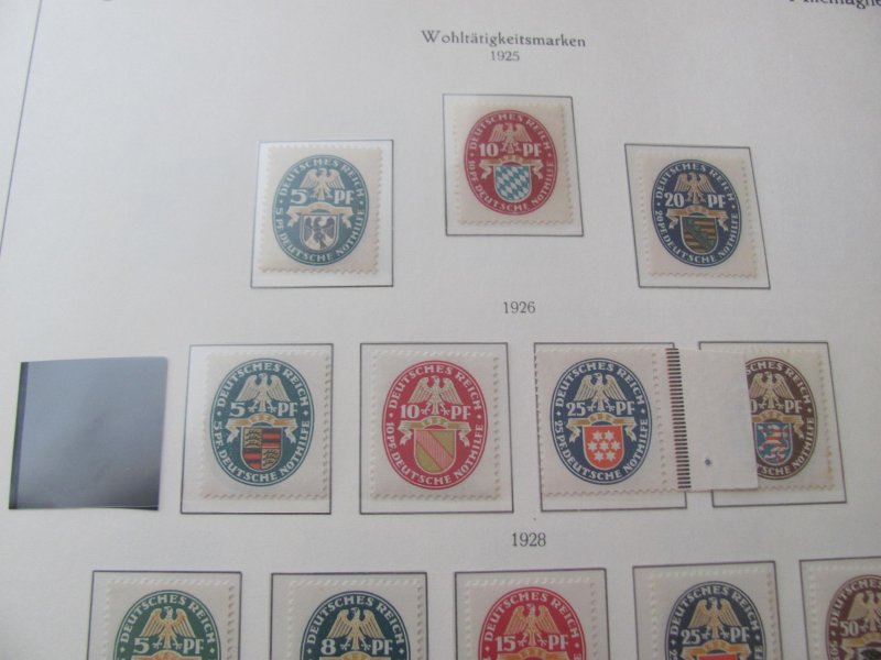 GERMANY MNH 1924-1945 LIGHTHOUSE ALBUM COMPLETE SUPERB (187) SEE DESCRIPTION