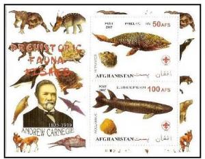 AFGHANISTAN SHEET DINOSAURS