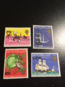 Seychelles sc 248-251 MH comp set