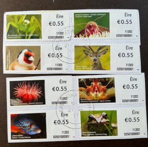 IRELAND USED SOARs Hib. #S19-26 Complete set of 8 *2011* Cat €15.00