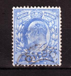 J18251 JLstamps 1902 great britain used #131 king