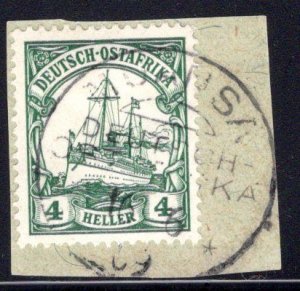 German East Africa (DOA) #32, Muansa CDS dated 16 June 1909,  CV€10  E