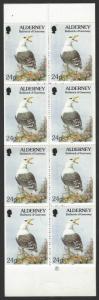 Alderney #82b MNH Complete Booklet of 8