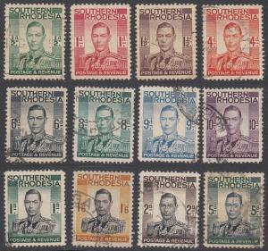 Southern Rhodesia 42//54 Used CV $17.75