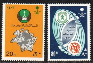 Saudi Arabia Sc #869-870 MNH
