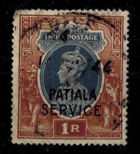 India Patiala O74 Used F-VF