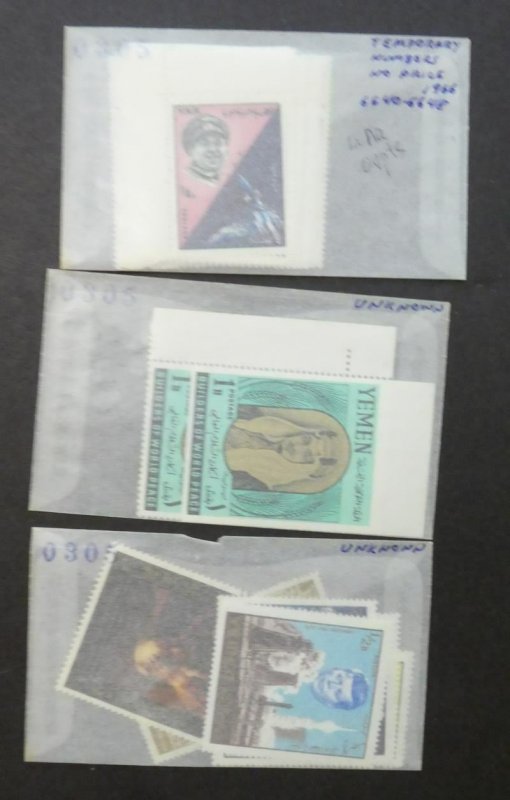 EDW1949SELL : YEMEN Nice collection of all VF MNH DIFF CPLT SETS Some not listed