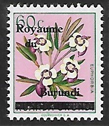 Burundi # 3 - Euphorbia overprint - MNH....{KGr4}