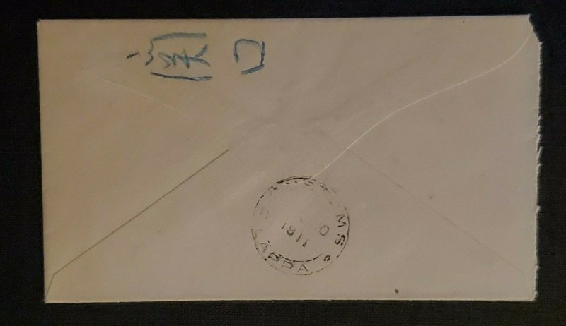 1911 Macau Bisect Triangle 2 Avos Overprint Stamp Cover | Asia - China ...