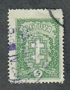 Lithuania #212 used single