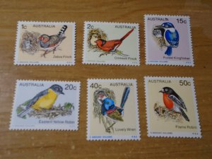 Birds : Australia  #  713-18  MNH