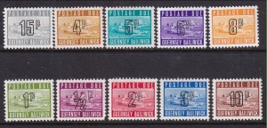 Guernsey J8-J17 MNH VF