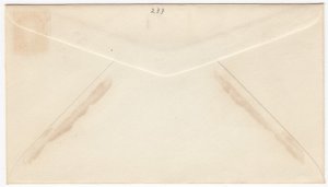 CANADA #233 FIRST DAY COVER