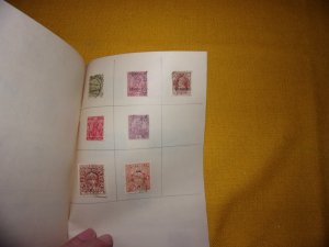 INDIA COLLECTION IN APPROVAL BOOK, MINT/USED