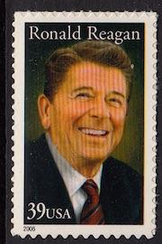 United States MNH at face value, Ronald Regan single