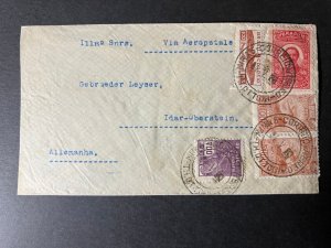 1934 Brazil Airmail Cover to Idar Oberstein Germany via Koln Cologne