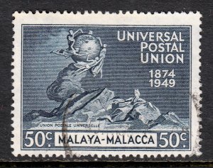 Malaya (Malacca) - Scott #21 - Used - SCV $5.50