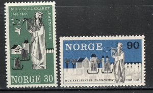 Norway # 477-8, Mint Hinge.