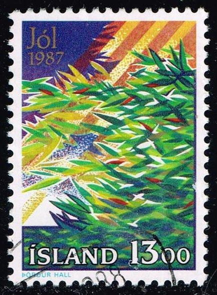 Iceland #652 Christmas; used (0.25)