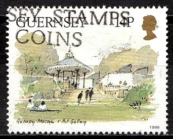 Guernsey 1986 SG. 377 used (10827)