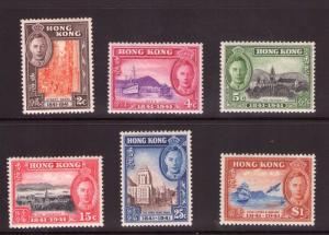 HONG KONG 1941 British Occupation Set L/MINT and fresh colours