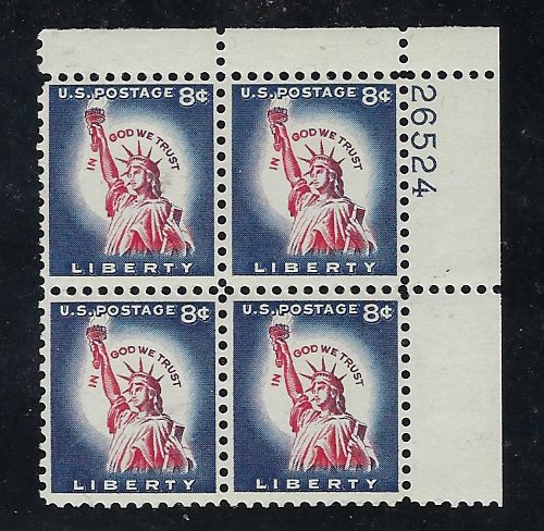 1042, Liberty, MNH