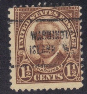 USA SCOTT #684,  USED 1 1/2c 1930 SEE SCAN
