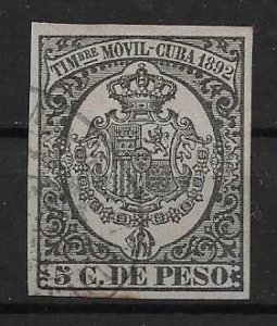 CUBA STAMP   VFU #JUNIOB3