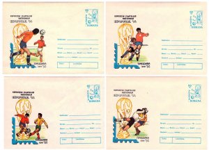 Romania PSE prepaid envelope 1994 footbal soccer sports