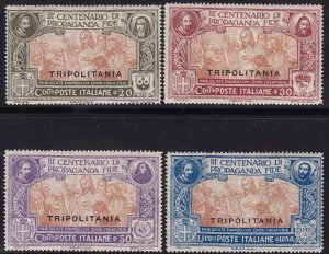 1923 TRIPOLITANIA, No. 1/4, Propaganda Fide, 4 Values, MNH**