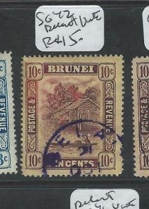 BRUNEI (PP1701B)  10C  SG SG42    BELAIT  IN VIOLET   CDS     VFU