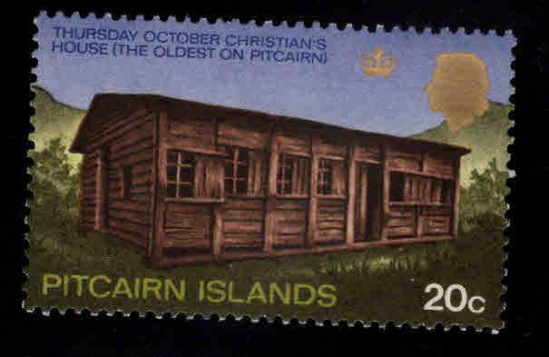 Pitcairn Islands Scott 106 MNH* House stamp