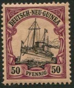 German New Guinea SC# 14 Kaiser's Yacht 50pf MH