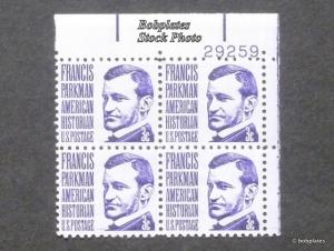 #1281 Parkman Upper Left  Plate Block 34243 F-VF NH