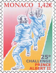 Scott #2890 Fencing Challenge  MNH