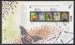 Canada Scott 2238a FDC - 2007 Beneficial Insects Issue