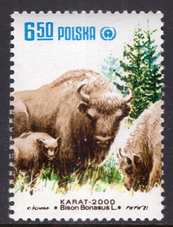 Poland 2471c Bison MNH VF