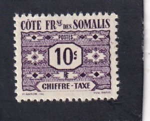 Somali Coast   #    J39    MNH