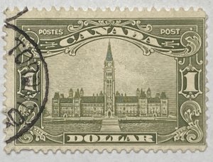 CANADA 1928-29 #159 George V 'Scroll' Issue (Parliament Building) -...